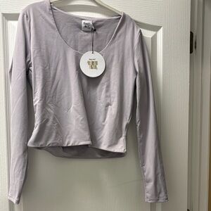 Princess Polly Lavender Long Sleeve Top